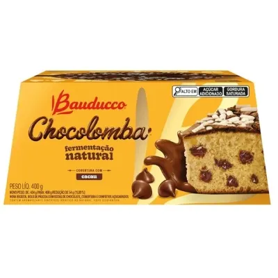 Colomba Pascal Bauducco Gotas Chocolate 400g